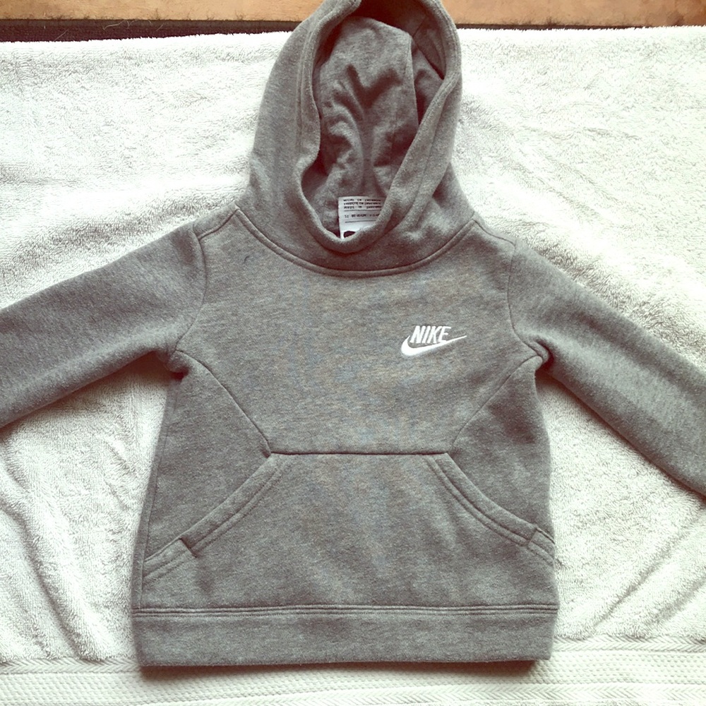 Gray Nike hoodie 2T